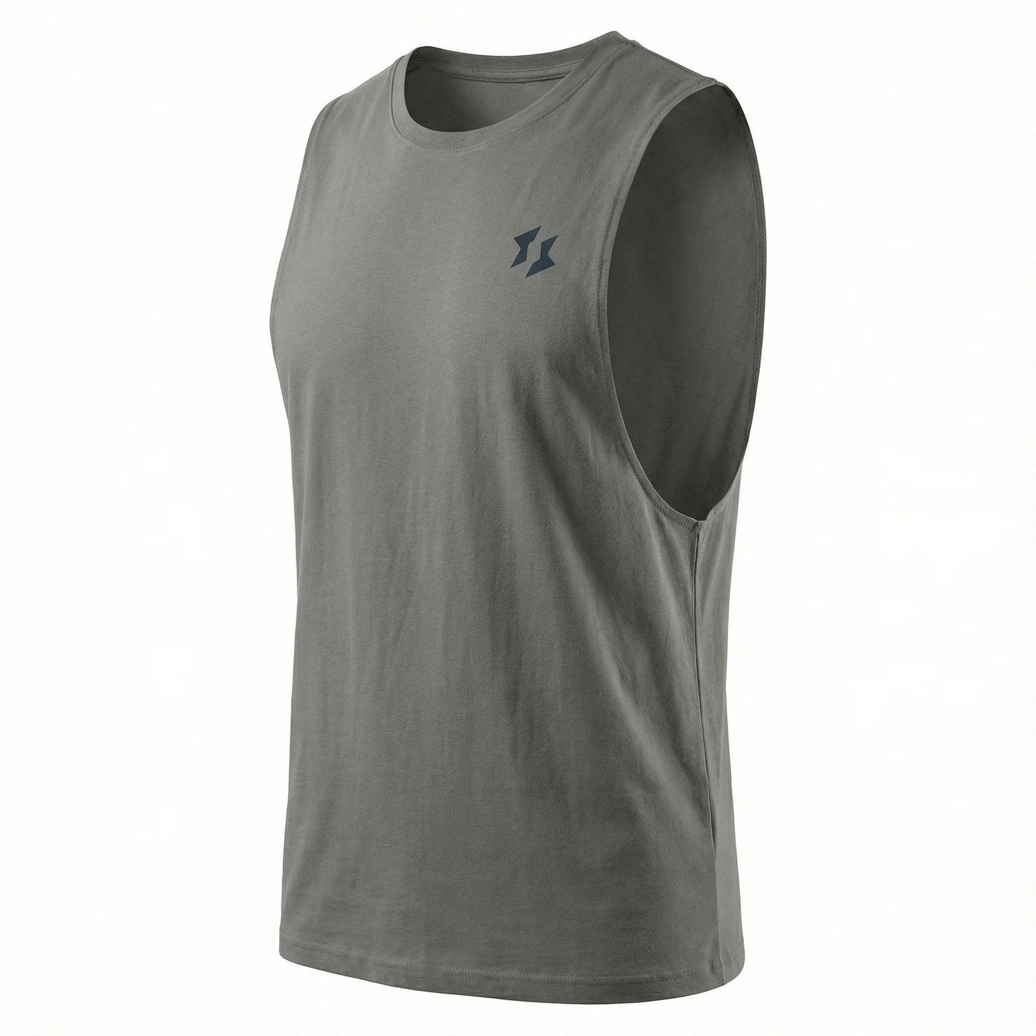 Custom private label mens gym tank top muscle vest manufacturer Sialkot Pakistan